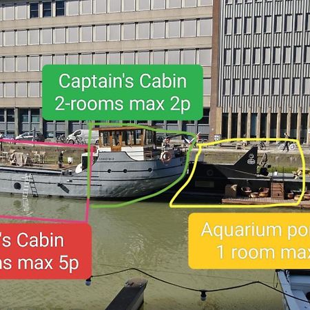 Hotel De Coaster & Aquarium Ponton Rotterdam Exterior foto