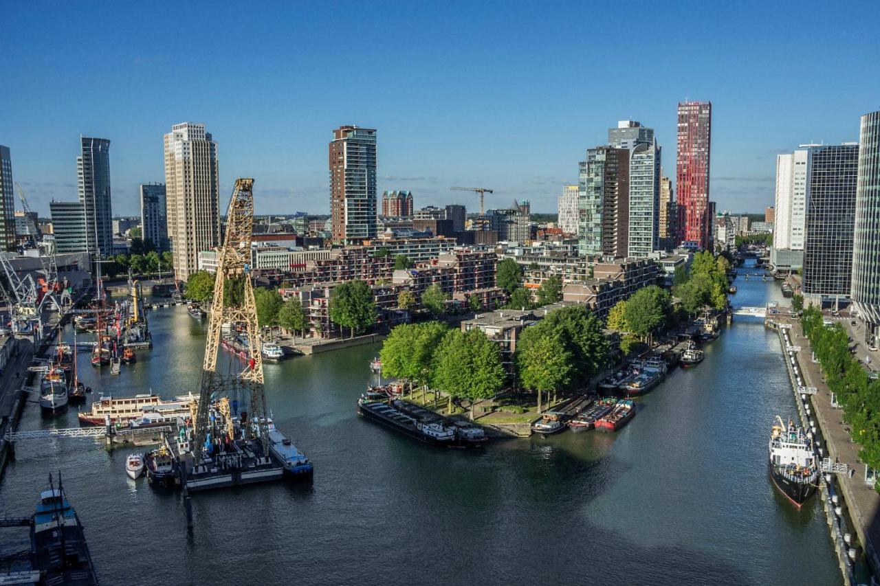 Hotel De Coaster & Aquarium Ponton Rotterdam Exterior foto